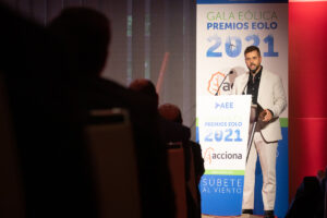 Nabla Wind Hub ganadora del Premio Eolo a la Innovación 2021 de la Asociación Empresarial Eólica con el proyecto Retipping